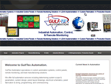 Tablet Screenshot of gulftexautomation.com